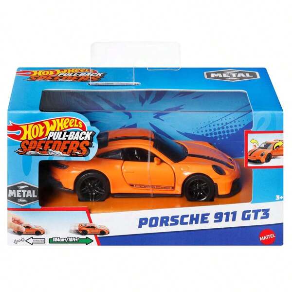 Mattel Coche retrofricción Hot Wheels metalico a escala 1:43 con función interactiva mod. sdos. - Modelos surtidos random shipping ✅ Entrega 24/48h a España (península) - Coches de Juguete - Mattel - Ref. HPT04