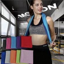 1入組毛巾,30cm*100cm輕便便攜運動毛巾,速幹吸水健身毛巾適合男人及女人,戶外運動,健身房練習,跑步 - 彩色 - 查看 1