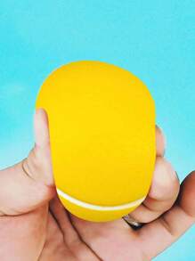 1 件装 PU 材质网球腕力球、海绵壁球、手指握力球、老年人健身球 - 黃色 - 查看 3