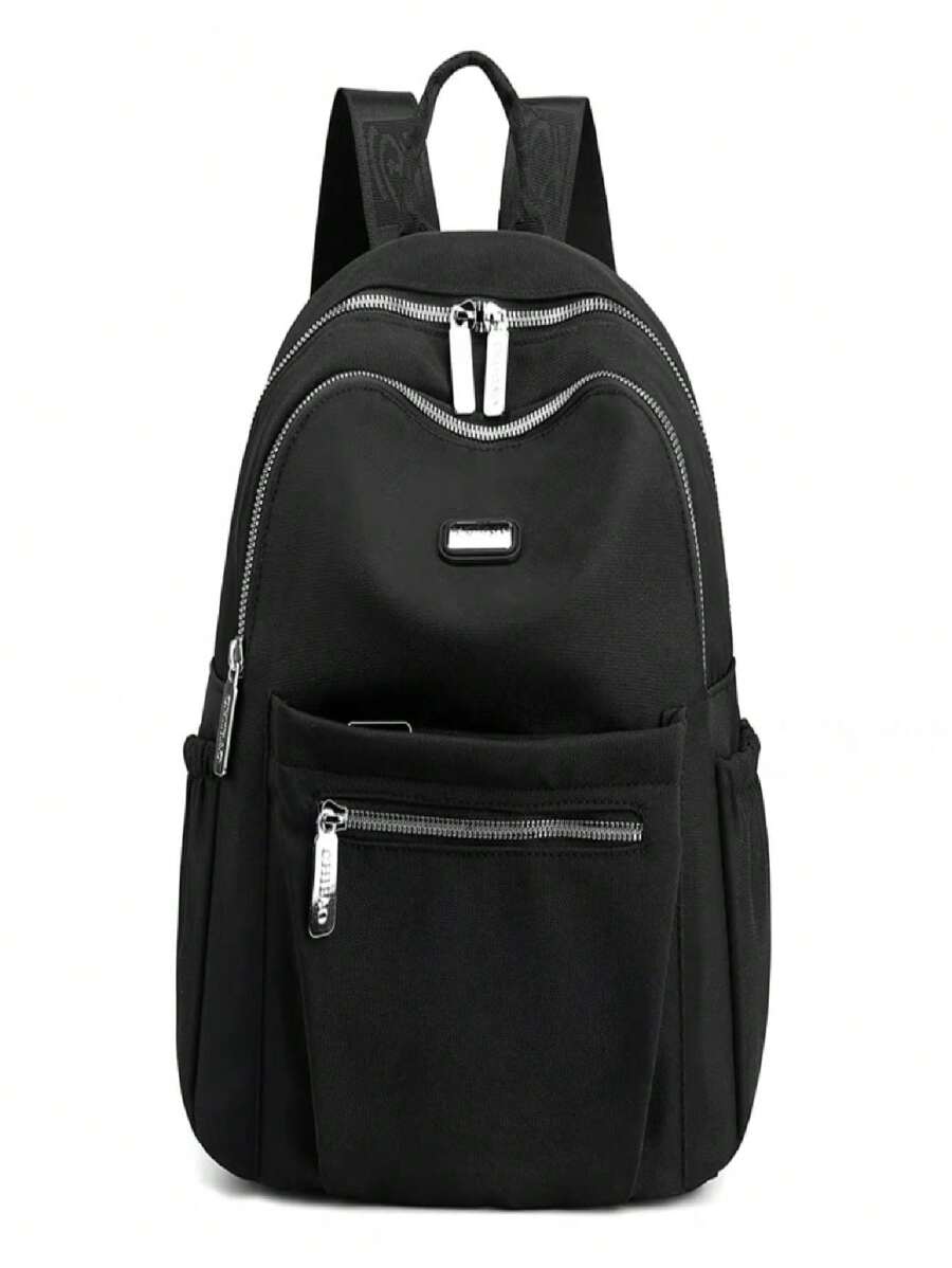 Women Fashion Backpacks - 黑色 - 查看 1