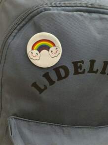 Mochila Escolar Combina Com Tudo Japonesa  Retro Quadriculado Estudante