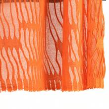 Sun Protective Anti UV 1pc/Pack Extra Long Hollow Cold-Proof And Warm Fashionable Scarf For Men And Women In Autumn And Winter - Orange - View 4