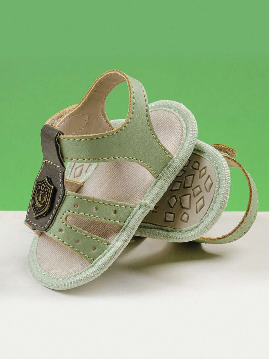 Kids Flat Sandals - màu xanh lá - Xem 1