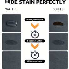 1PC super absorbent drain mat Modern laminated drying mat bathroom drain mat anti-slip wear-resistant coffee machine mat - Multicolor - View 6