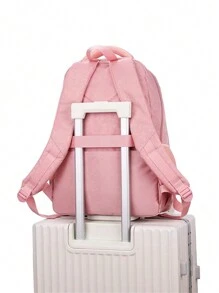 Women Fashion Backpacks - 粉色 - 查看 7