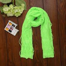 1入組防曬防UV加厚長空心防寒保暖時尚圍巾，男女皆適用於秋冬季節 - 綠色 - 查看 1