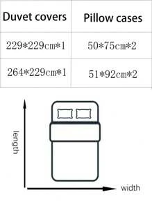 3pcs Bathiya Printed Quilted Bedding Set (1pc Bed Cover + 2pcs Pillowcases Without Filler), Boho Style Soft & Comfortable Bedroom/Dorm Decor Bedding Set, 228x228cm - Multicolor - View 2