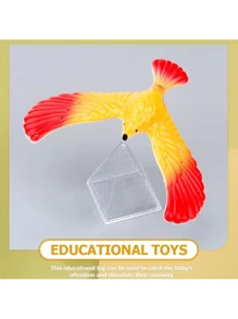 1pc Creative Balancing Bird/eagle Toy, Gravity Defying Science Education Balance Toy - Random Color
