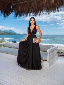 Women Prom & Evening Dresses - Negro - Ver 1
