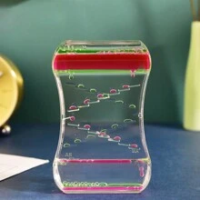 ASNEY 流沙小玩具-流動閃躍氣泡樽-液體計時器感官遊戲玩具、安撫玩具、減壓玩具、生日聖誕禮物和派對小禮品 - 彩色 - 查看 10