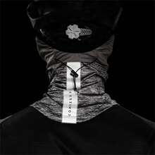 Sun Protective Anti UV 1 Pc Summer Cycling Mask Outdoor Cycling Motorcycle Sports Magic Scarf Ice Silk Sunscreen Breathable Neck Scarf - Grey - View 3