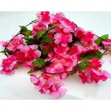 Artificial Vertical Vines - 玫紅色 - 查看 3