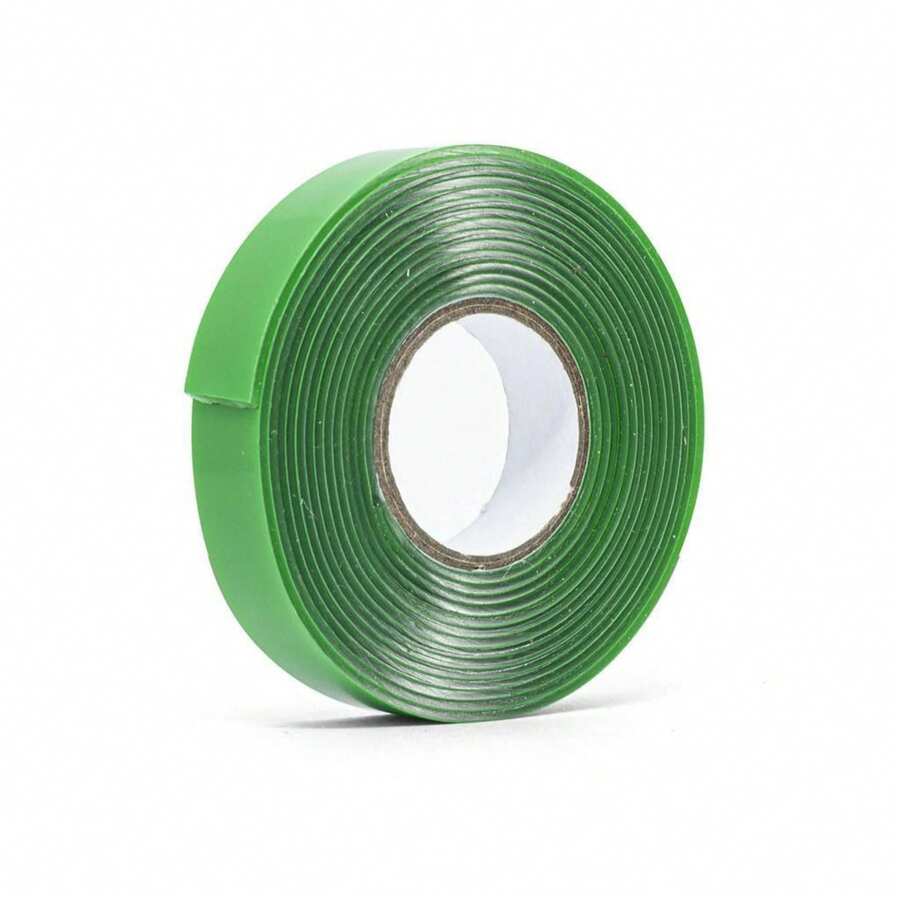Fita Dupla Face verde Transparente Resistente19mm X 2M - Verde - Visão 1