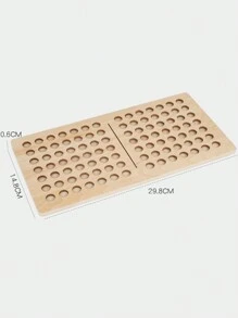颜色匹配串珠拼图、创意拼贴画、儿童拼图棋盘游戏、空间早期教育思维训练、亲子互动幼儿园玩具、手部动作训练 - 彩色 - 查看 9