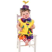 Disfraz Bebe Payasín Love talla 1-2 años (Creaciones Llopis 2918) ✅ Entrega 24/48h a España (península) - Multicolor - Ver 1