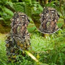 MOORSEE 1 件迷彩火雞狩獵面罩、迷彩葉罩全臉面罩、迷彩戶外面罩 - 樹葉迷彩3 - 查看 9