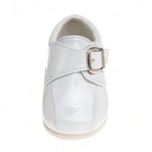 Boys' Dress Shoes. (Infant/Toddler) - Bằng sáng chế trắng - Xem 5