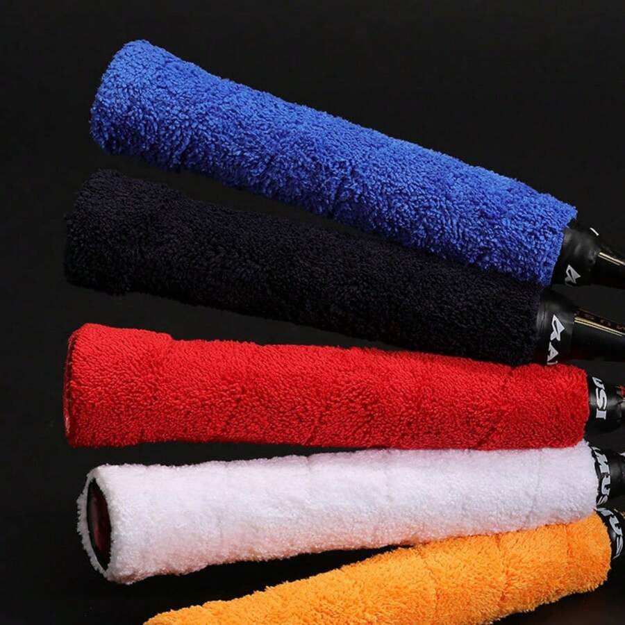 1 Miếng Vợt cầu lông Tay Gel , Sợi siêu mịn Khăn tắm Tay Gel , Cầu lông Thấm hút mồ hôi Ban nhạc Chống trượt Dày lên Khăn tắm Tay Gel - Màu xanh lam - Xem 1