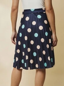 Women Skirts - Màu xanh hải quân - Xem 4