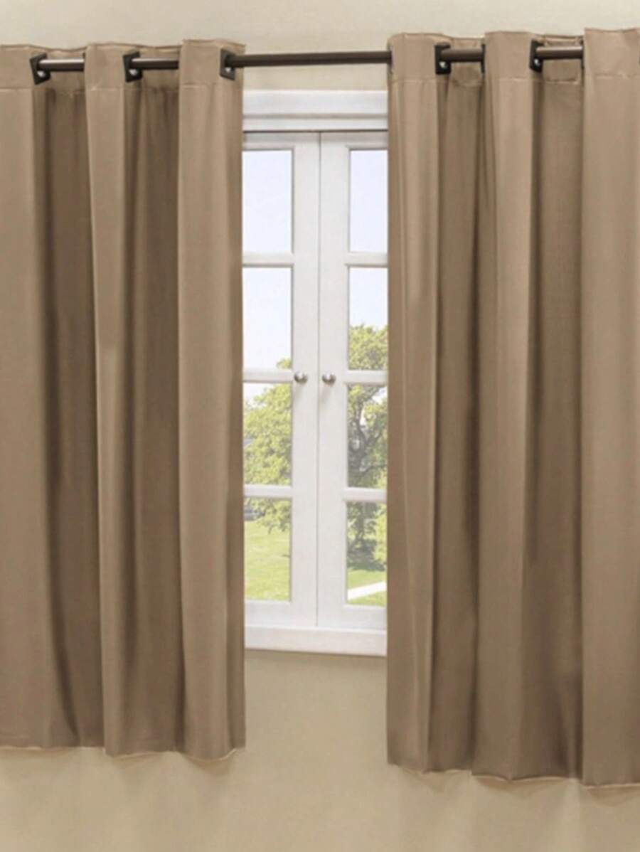 Blackout Curtains & Shades - Camel - View 1