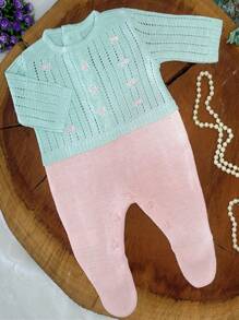 Young Girls Bodysuits & Jumpsuits - Màu Hồng baby - Xem 1