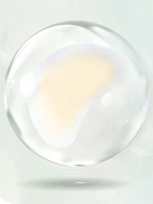 4pcs Oval-Shaped Gel Anti-Friction Foot Cushions For High Heels, Waterproof & Adhesive Design - Yellow - View 7