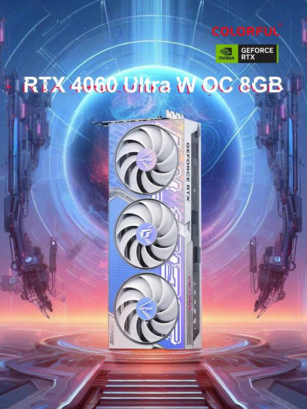 COLORFUL iGame Series GeForce RTX 4060 Ultra W OC 8GB NVIDIA High End