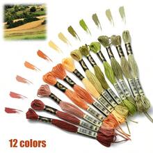 12 Polyester Khâu chéo Đối với DIY Thủ công mỹ nghệ , Bốn Màu sắc Loạt ( Xuân hạ thu đông ) - Nhiều màu - Xem 6