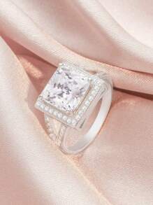 Anillo zirconia cúbica - Multicolor - Ver 20