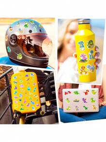 恐龍貼紙100張,恐龍會話貼紙,兒童恐龍趴會裝飾用品 - 恐龍 - 查看 9