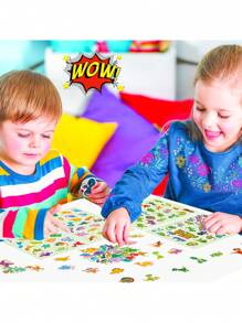 恐龍貼紙100張,恐龍會話貼紙,兒童恐龍趴會裝飾用品 - 恐龍 - 查看 7