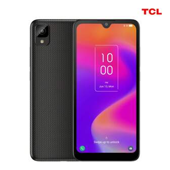  TCL 30 Z Unlocked Cellphone With 6.1" HD+ Display,Smartphone Android 12, 32GB+3GB RAM, 3000mAh, Prime Black
