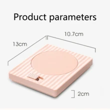1個保溫墊,55度保溫墊,恆溫墊,二級溫度調節usb保溫墊,恆溫底座 - 粉色 - 查看 7