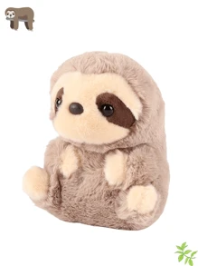 14 厘米/5.5 英寸仿真树懒毛绒玩具卡哇伊填充动物树懒娃娃玩具柔软毛绒玩具可爱树懒婴儿毛绒玩具适合青少年儿童生日礼物圣诞装饰情人节礼物新年家居装饰派对用品家居装饰动物玩具，挤压玩具，泰迪熊，圣诞节，毛绒玩具，圣诞玩具，家居，儿童礼物，毛绒玩具，泰迪熊，树懒