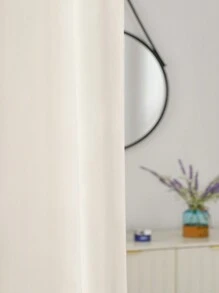 防水織布浴簾內襯,聚酯織物浴室浴簾 - 標準尺寸 200 X 200 厘米 - 玫瑰金 - 查看 4