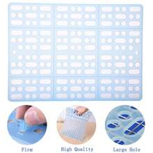 1pc Pet Foot Mat/plastic Rabbit Foot Pad/guinea Pig Cage Mat, Suitable For Small And Medium-sized Pets (white) - White - View 6