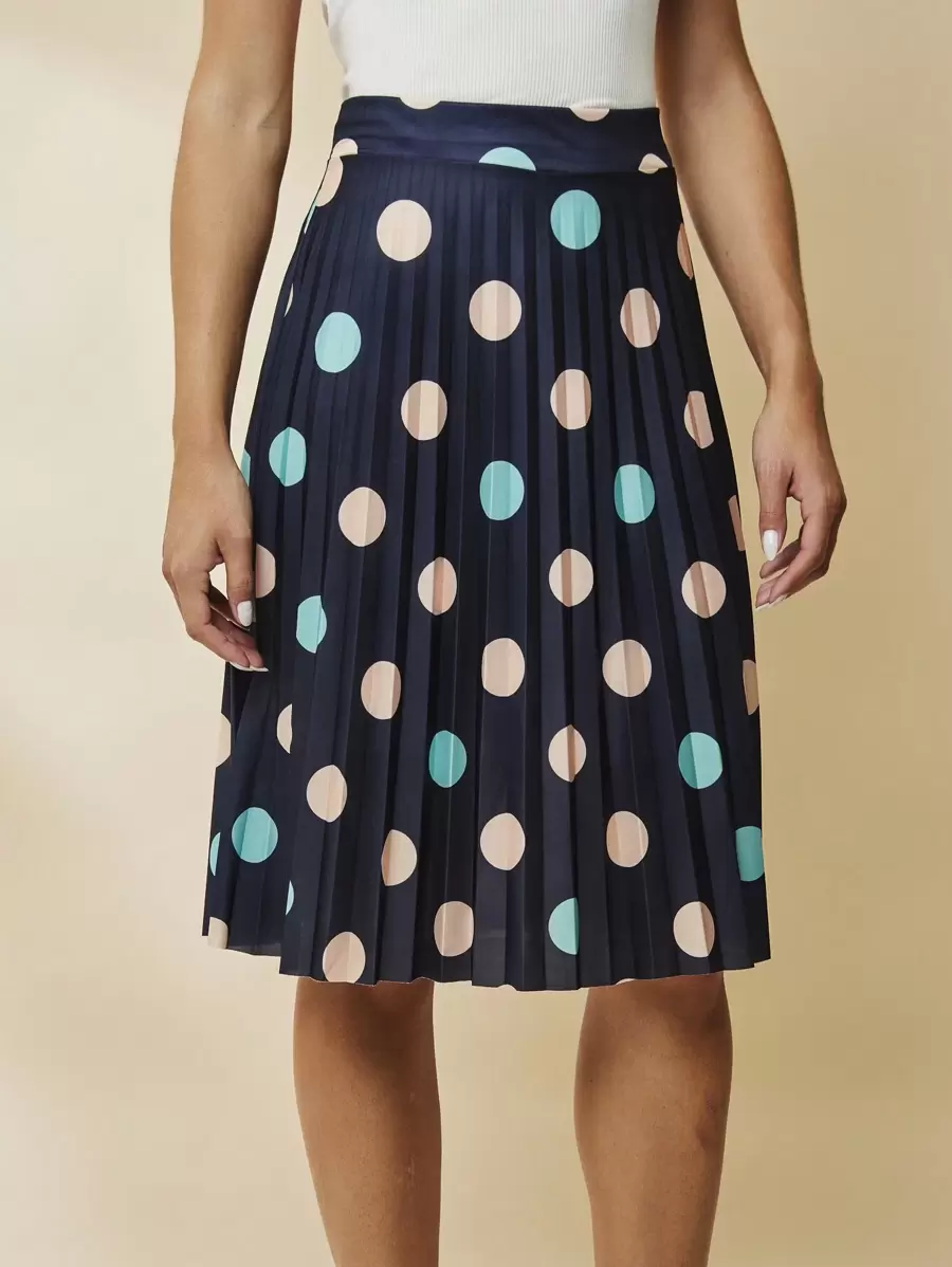 Women Skirts - Màu xanh hải quân - Xem 1