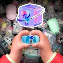 圣诞节、中国新年、儿童玩具彩蛋自动售货机、娃娃抓娃娃机礼品、生日礼物、万圣节、双十一 - 彩色 - 查看 3