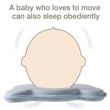 Dr.lsla 1入嬰兒枕頭,凹形嬰兒枕頭 - 粉色 - 查看 5