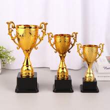 1 Trofeo De Plástico Para Competición Deportiva, Premio De Juguete - A1 - Ver 5