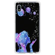 Capa Capinha De Celular Compatível com Galaxy A10 Compatível com Samsung Personalizada Cor:1149 - Damasco - Visão 1