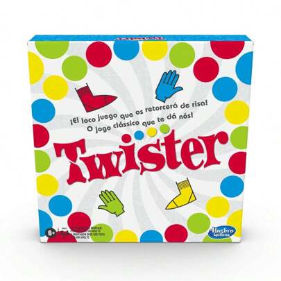 Hasbro Jeu De Société Twister Pour Enfants À Partir De 8 Ans, Multicolore (98831b09)