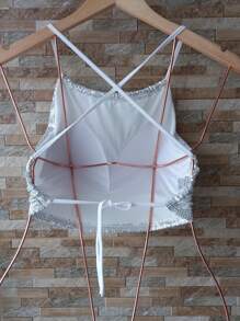 Women Tank Tops & Camis - 銀色 - 查看 2