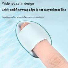 3入組指套海綿泡棉,三件套指套小海綿泡棉,適用於粉底遮瑕化妝品美妝工具 - 藍色 - 查看 2