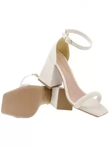 Shekinah Women Heeled Sandals - Beige - View 4
