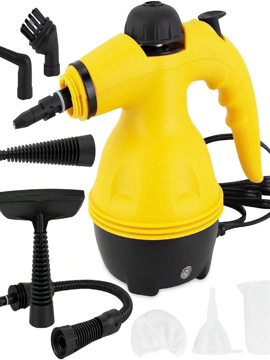 Handheld Steam Cleaner, Multipurpose Portable Kitchen Steamer Shot with