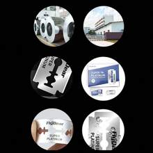 3 Boxes, 30pcs Stainless Steel Double Edged Blade For Facial Cleansing And Shaving ,Hair Products And Accessories For Barber Salon Beauty Travel Essentials