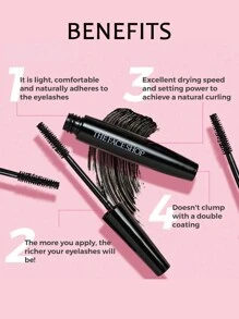 The Face Shop Freshian Mascara 01 Curling, Waterproof Sweatproof Lengthening Long-Wearing Mascara, Easy To Use, Eye Makeup, K Beauty, 7 G Gift