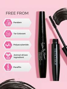 The Face Shop Freshian Mascara 01 Curling, Waterproof Sweatproof Lengthening Long-Wearing Mascara, Easy To Use, Eye Makeup, K Beauty, 7 G Gift