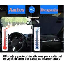 汽車遮陽板,可折疊便攜汽車遮陽板,uv和太陽光線防護汽車遮陽板,6件裝通用汽車遮陽板 - 6 件 - 查看 5